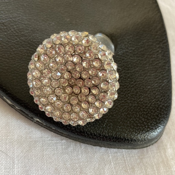 Black leather Bravo by Browns sandals size 37 - Picture 6 of 8